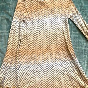 Free people bell sleeve mini dress